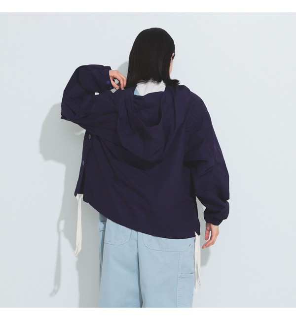 BEAMS BOY / サイドボタン アノラック パーカ 23FW|BEAMS WOMEN