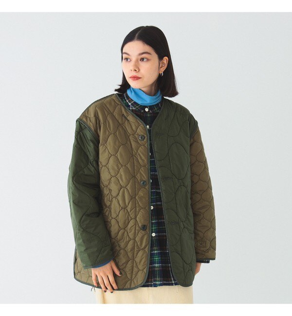 BEAMS BOY / リップ サーモ 2トーン ライナー 23FW|BEAMS WOMEN