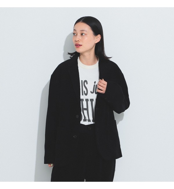 BEAMS BOY / 6ウェル コーデュロイ 3ボタン ジャケット|BEAMS WOMEN