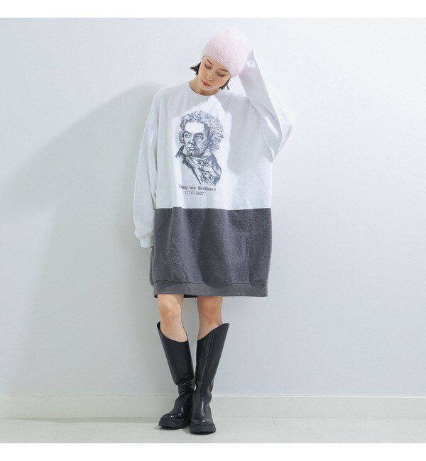 PENNEY'S × Ray BEAMS / 別注 スウェット ワンピース|BEAMS WOMEN