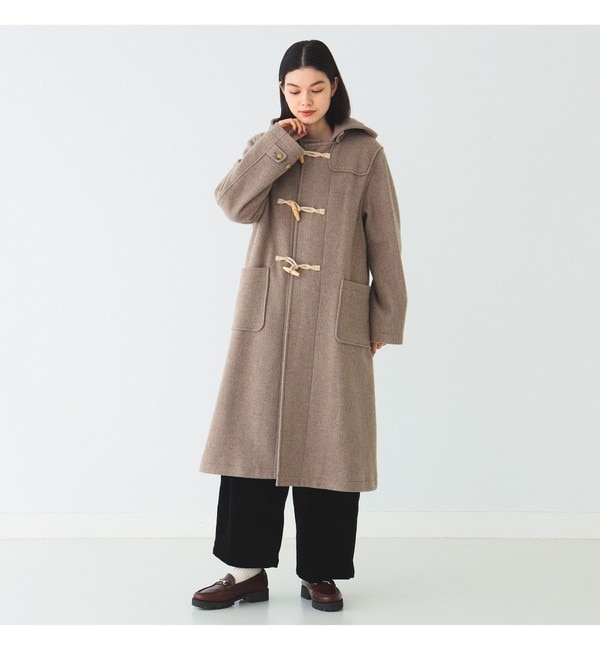 BEAMS BOY / モッサー ロングダッフルコート|BEAMS WOMEN(ビームス