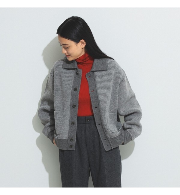 BEAMS BOY / ニット スポーツ ジャケット|BEAMS WOMEN(ビームス