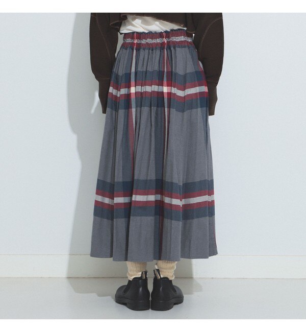 BEAMS BOY / ビッグタータン スカート 23FW|BEAMS WOMEN(ビームス