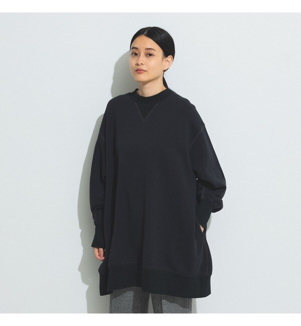 BEAMS BOY / フレンチテリー クルーネック ワンピース|BEAMS WOMEN