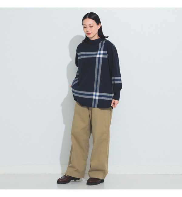 BEAMS BOY / ワイド チノパンツ|BEAMS WOMEN(ビームス ウィメン)の通販