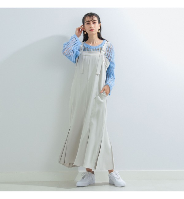 Ray BEAMS / タフタ ギャザー ヨーク ワンピース|BEAMS WOMEN(ビームス