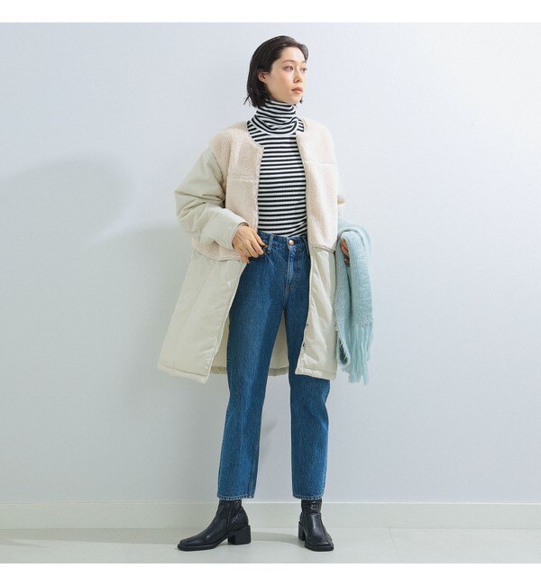 Ray BEAMS / ストレッチ ショート ブーツ|BEAMS WOMEN(ビームス