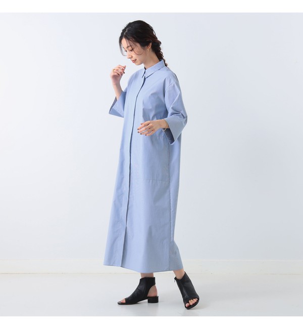 Demi-Luxe BEAMS / 比翼 シャツワンピース|BEAMS WOMEN(ビームス