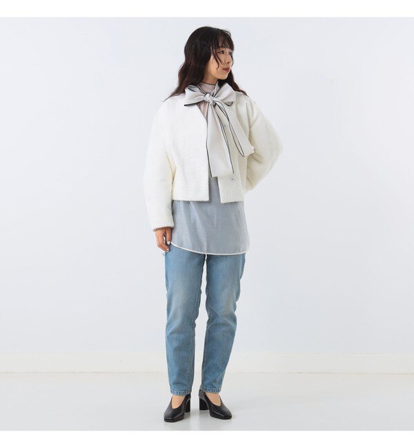 Demi-Luxe BEAMS / ツッキリ ショートジャケット|BEAMS WOMEN(ビームス