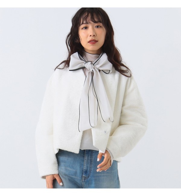 Demi-Luxe BEAMS / ツッキリ ショートジャケット|BEAMS WOMEN(ビームス