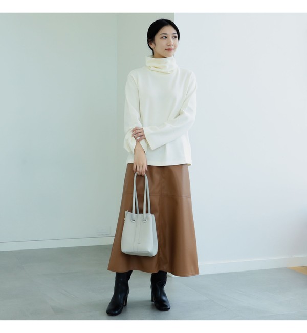 Demi-Luxe BEAMS / 針抜き タートルネック プルオーバー|BEAMS WOMEN