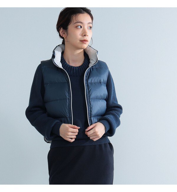 AK+1 / リバーシブル ダウンベスト|BEAMS WOMEN(ビームス ウィメン)の