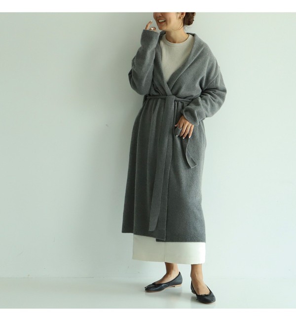 AK+1 / ニット ロングガウン|BEAMS WOMEN(ビームス ウィメン)の通販