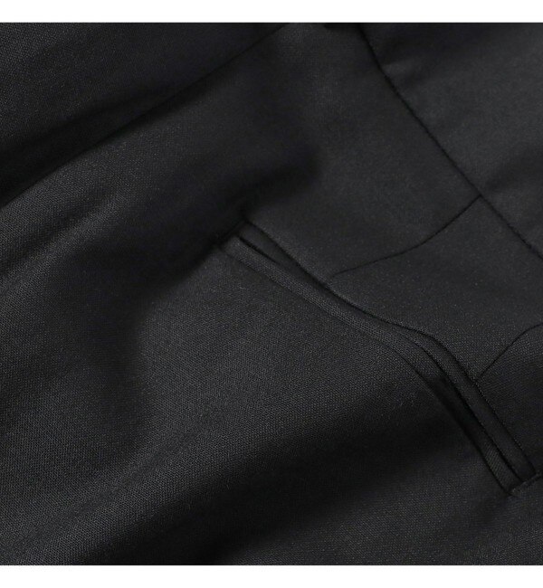 Demi-Luxe BEAMS / 二重織り タック ストレートワイドパンツ|BEAMS