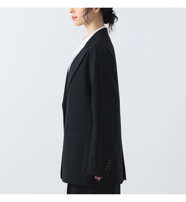 Demi-Luxe BEAMS / 二重織り テーラードジャケット|BEAMS WOMEN