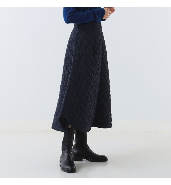 Demi-Luxe BEAMS / キルト テントライン スカート|BEAMS WOMEN