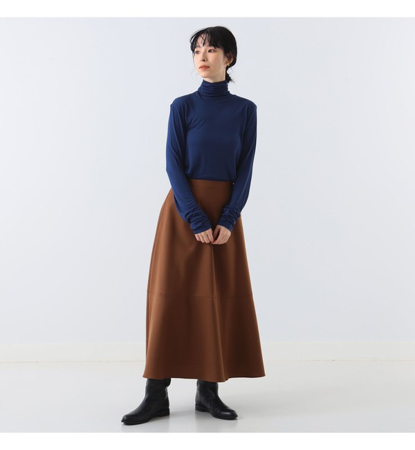 Demi-Luxe BEAMS / ウールサキソニー フレアスカート|BEAMS WOMEN