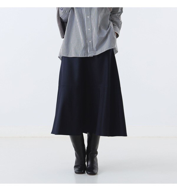 Demi-Luxe BEAMS / ウールサキソニー フレアスカート|BEAMS WOMEN