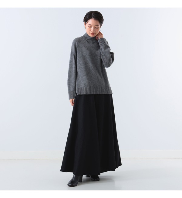 Demi-Luxe BEAMS / ハイネック ボックス プルオーバー|BEAMS WOMEN