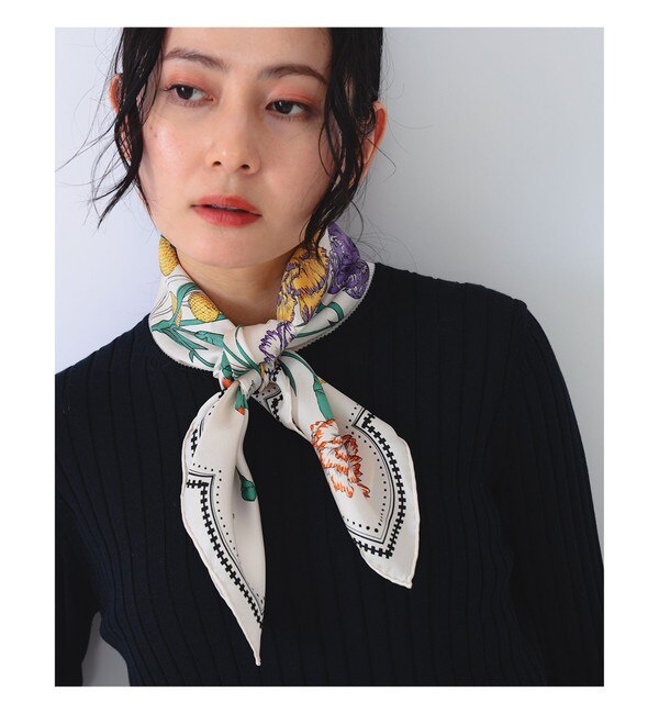 manipuri / ブルーム シルクスカーフ|BEAMS WOMEN(ビームス ウィメン