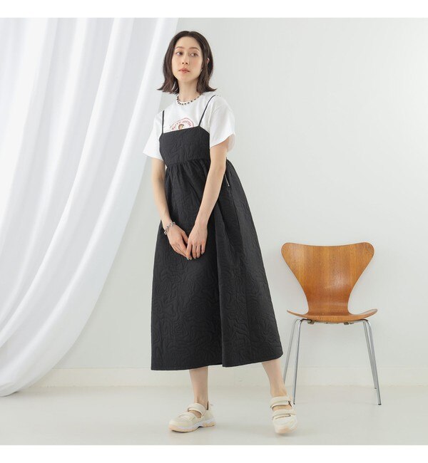 Ray BEAMS / キルティング キャミ ワンピース|BEAMS WOMEN(ビームス ウィメン)の通販｜アイルミネ