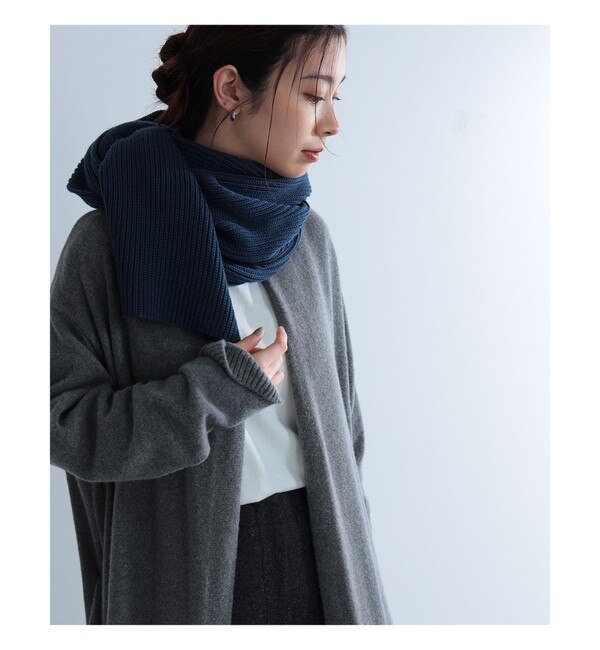 AK+1 / 畦編み ニットストール|BEAMS WOMEN(ビームス ウィメン)の通販