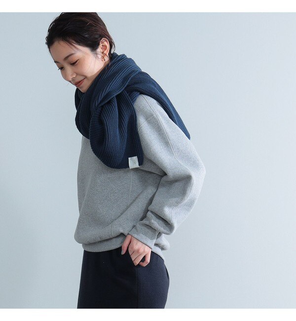 AK+1 / 畦編み ニットストール|BEAMS WOMEN(ビームス ウィメン)の通販