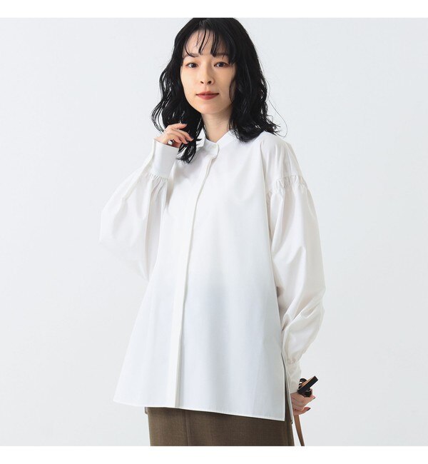 BEAMS BOY / サテン テープ ギャザー キャミソール 22SS|BEAMS WOMEN