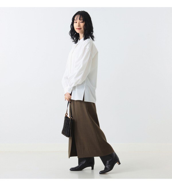 Demi-Luxe BEAMS / ギャザースリーブ ブラウス|BEAMS WOMEN(ビームス