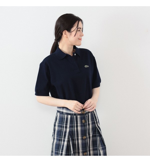 LACOSTE for BEAMS BOY / 別注 ヘビーピケ ポロシャツ 24SS