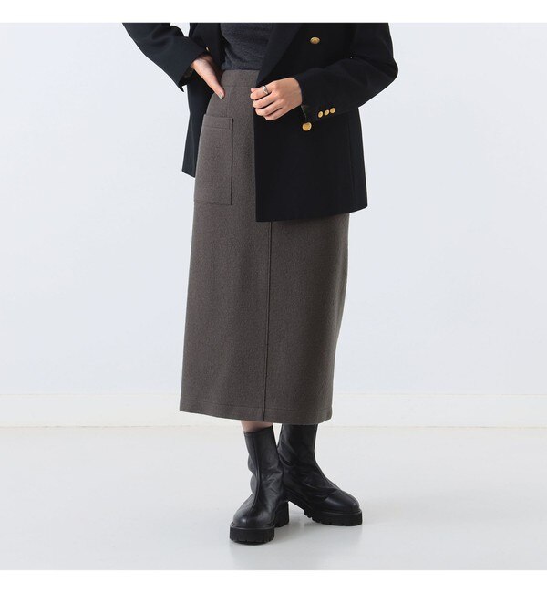 Demi-Luxe BEAMS / サイド ポケット スカート|BEAMS WOMEN(ビームス