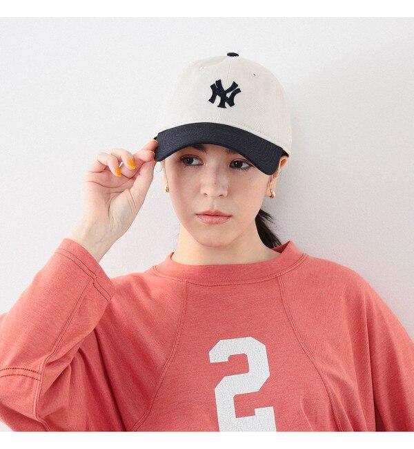 NEW ERA × BEAMS BOY / 別注 920ES 2トーン キャップ|BEAMS WOMEN 