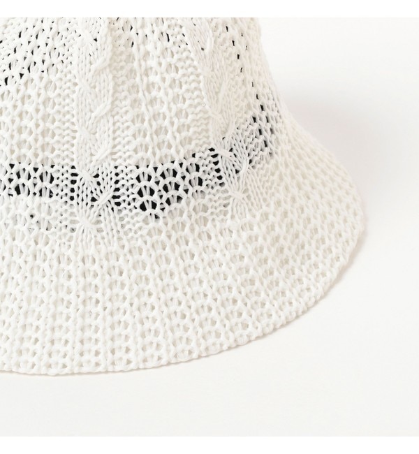 88 / RECYCLED POLYESTER CABLE BELL HAT