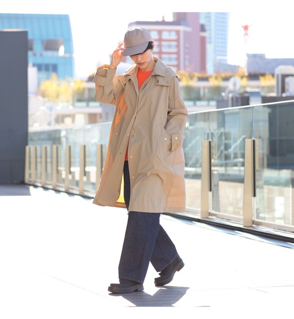 Traditional Weatherwear / Malton フード ロングコート|BEAMS WOMEN ...