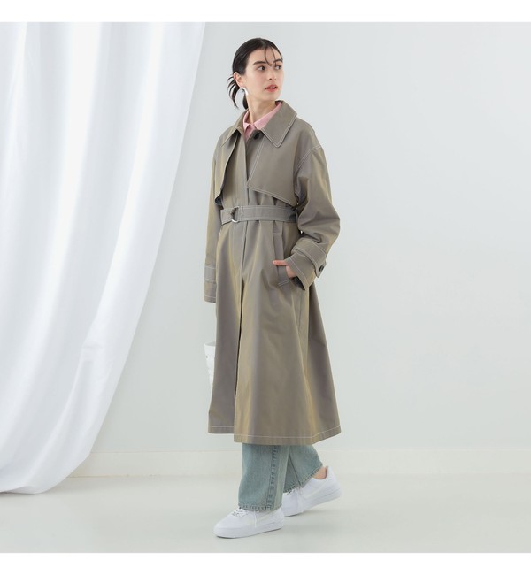 BEAMS ビームス ステンカラーコート うたっ