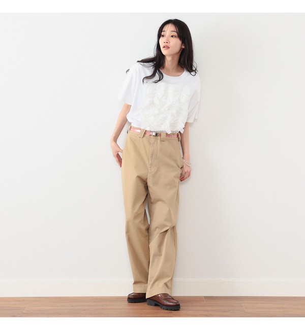 TORI-TO × BEAMS BOY / リボン アップリケ Tシャツ|BEAMS WOMEN ...