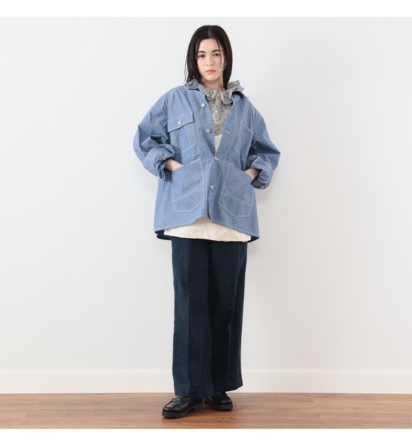 BEAMS BOY / シャンブレー カバーオール|BEAMS WOMEN(ビームス