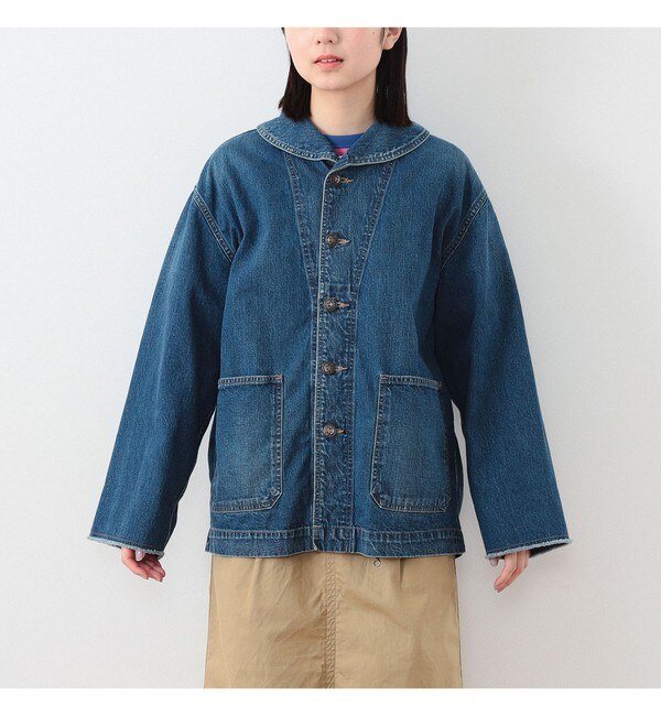 BUZZ RICKSON'S × BEAMS BOY / 別注 ユーズド ダンガリー ジャンパー