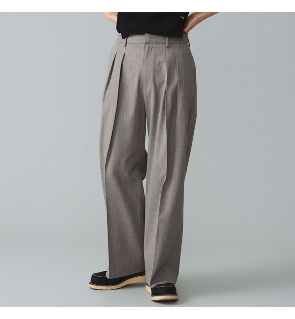 maturely / 2Way Stretch Tuck Slacks