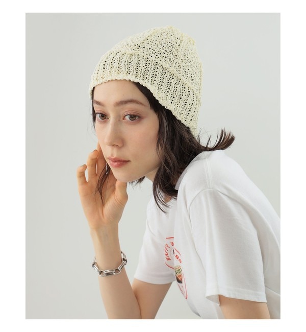 Ray BEAMS / クロシェ ニット帽|BEAMS WOMEN(ビームス ウィメン)の通販 