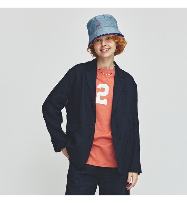 BEAMS BOY / ポリエステル ウール 3ボタン ブレザー|BEAMS WOMEN