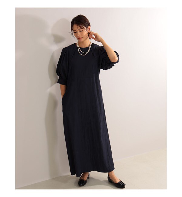 Demi-Luxe BEAMS / パフスリーブ ワンピース＊|BEAMS WOMEN(ビームス