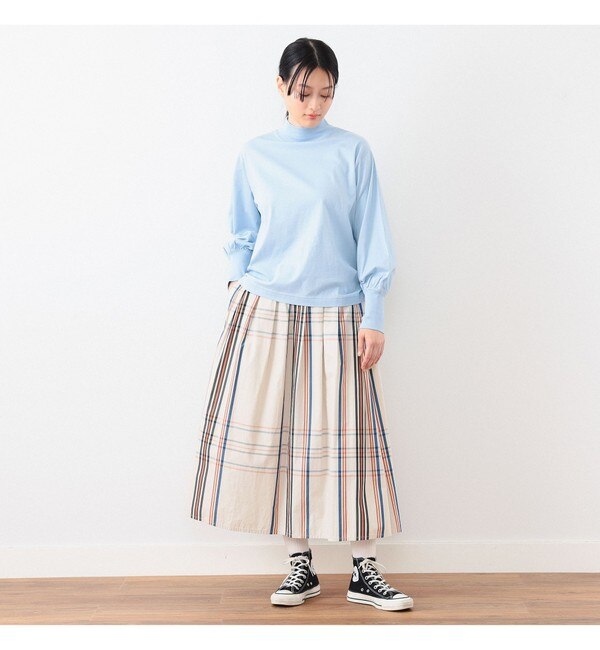 BEAMS BOY / ボーイ ビッグタータン スカート|BEAMS WOMEN(ビームス ウィメン)の通販｜アイルミネ