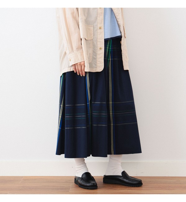 BEAMS BOY / ボーイ ビッグタータン スカート|BEAMS WOMEN(ビームス