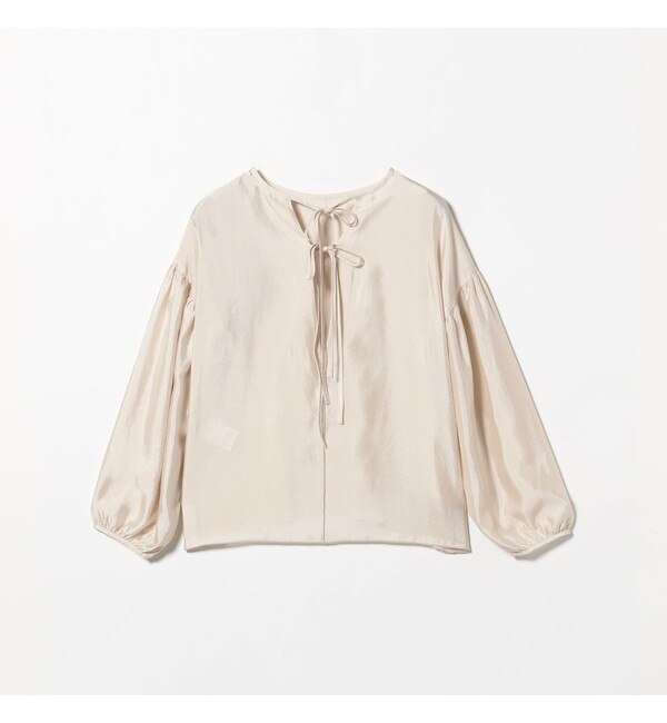 Demi-Luxe BEAMS / 2WAY リボン ブラウス|BEAMS WOMEN(ビームス ...