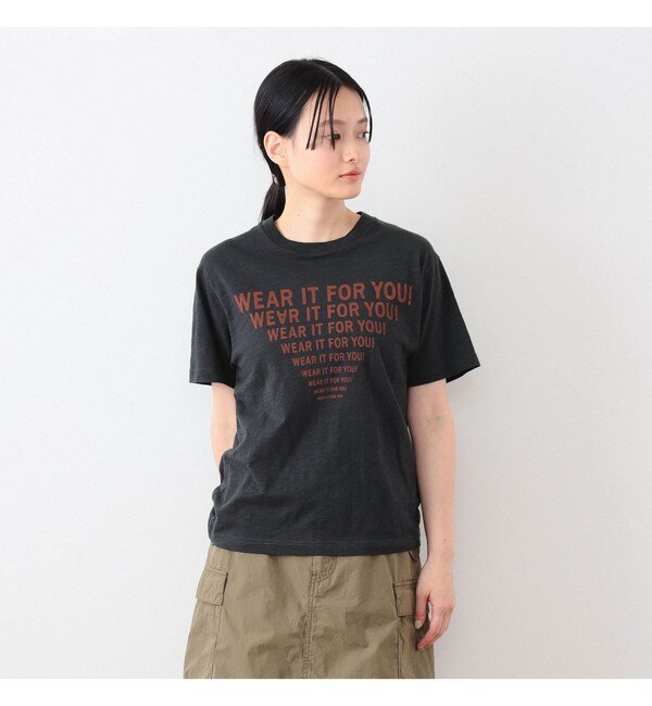 Ray BEAMS / ボリューム スリーブ キリカエ Tシャツ|BEAMS WOMEN