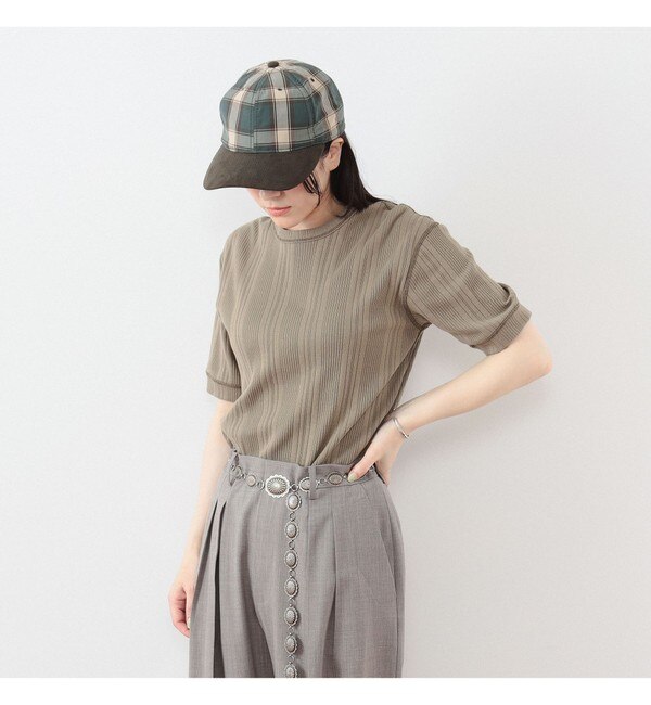 Demi-Luxe BEAMS / スムース ハーフスリーブ Tシャツ|BEAMS WOMEN