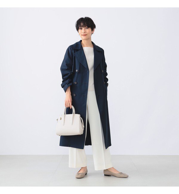 Demi-Luxe BEAMS / ライト ツイル トレンチコート|BEAMS WOMEN