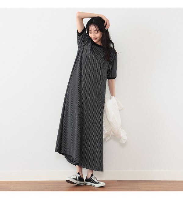 BEAMS BOY / カットツイル マキシ ワンピース|BEAMS WOMEN(ビームス 