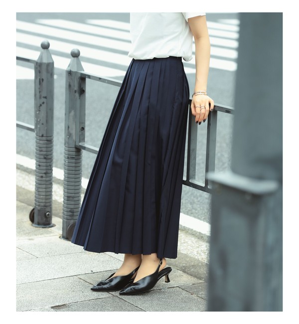 Demi-Luxe BEAMS / ウールツイル マーメイドスカート|BEAMS WOMEN ...